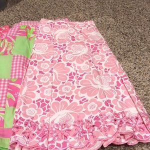 Lilly Pulitzer kids pleated skirt size 14